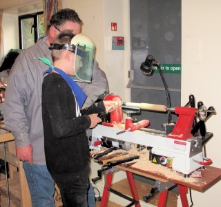 Steve with another of the scouts